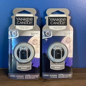 Two Yankee Candle Midsummer’s Night Vent Clips